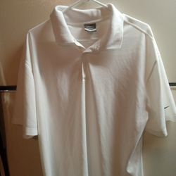 Nike Dri Fit Golf Shirt Sz L 