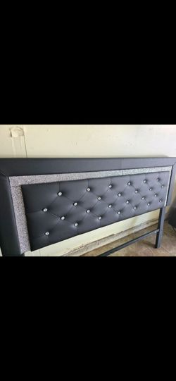 Queen Size Upholstered Headboard – Open Box – $40 OBO
