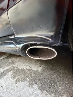 Turbo mufflers side exhaust mustang