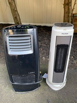 Two space Heaters