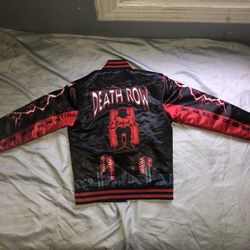 Death Row Bomber Satin Jacket 