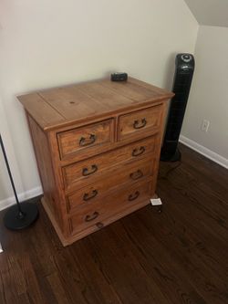 Wood dresser