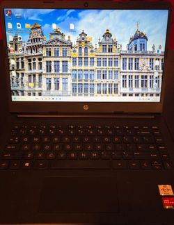 HP Laptop with 3.2GHz AMD Athlon Silver and AMD Radeon Graphics, 8GB DDR4 RAM and a 256GB NVMe (FAST) SSD- BOOM!