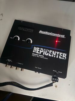 Audio control epicenter