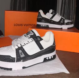 Louis Vuitton LV Trainer Black & White Sneakers