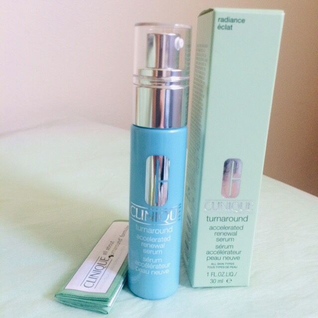 New Clinique Turnaround Renewal Serum