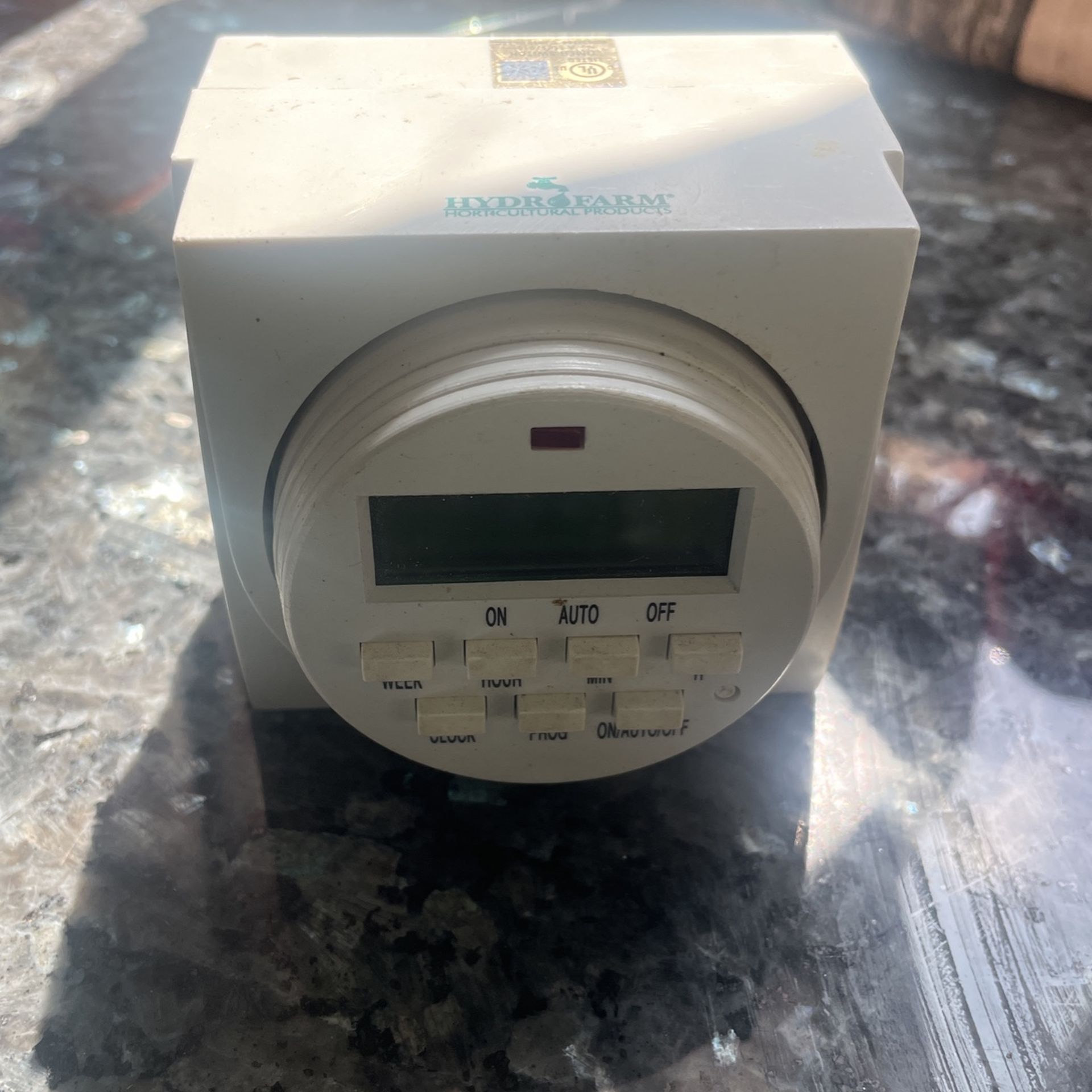 Hydrofarm Plug Timer With 2 Outlet Plugs