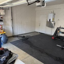 Batting Cage (Indoor) - For Use In Garage w/ Nerf Baseball/Softballs