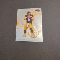 2022 Chronicles Kenny Pickett Dynagon Silver Holo Prizm RC #D-1 Steelers