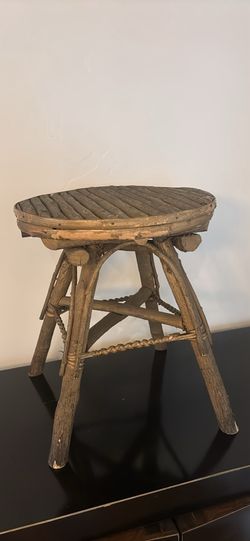 Vintage rustic twig stand