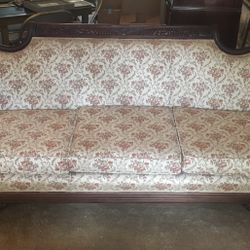Vintage Victoria Style Sofa - Masterpiece By Fogle Furniture Co.