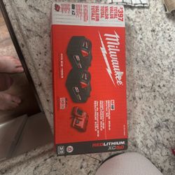 Milwaukee M18 Batteries And Charger