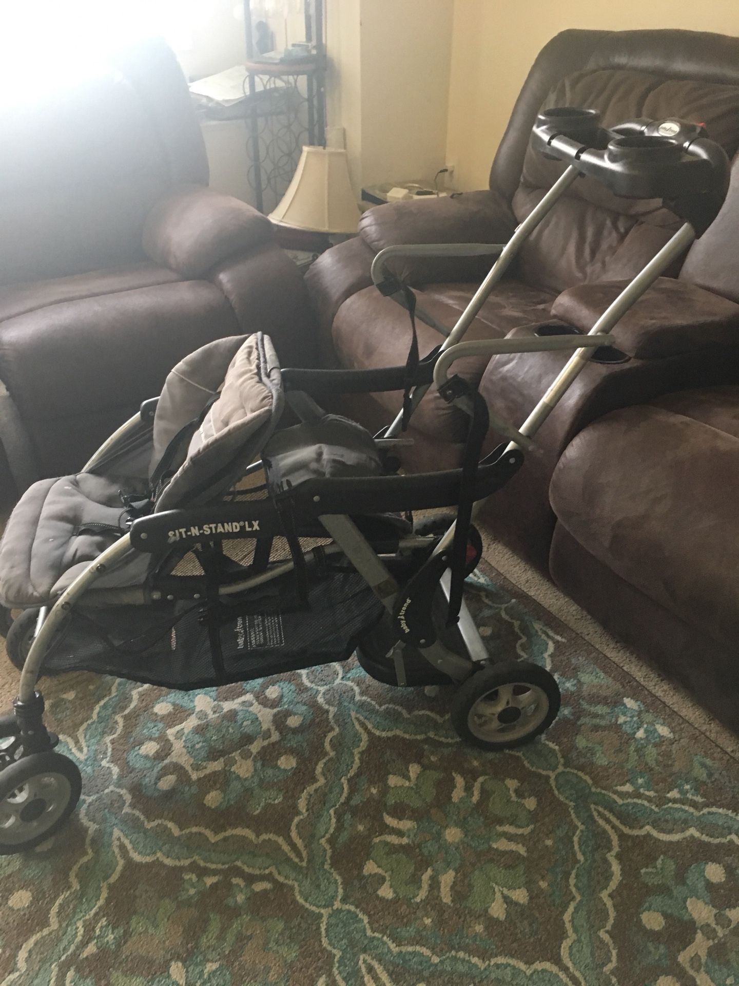 SIT-N-STAND LX double stroller