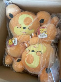 Pokémon-Sleeping Teddiursa plush