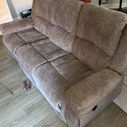 Motorized-Reclining Couch