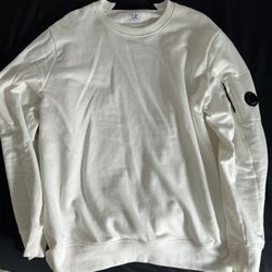 CP Company Sweater XXL in White 