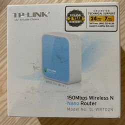TP-LINK 150Mbps Wireless N Nano Router 