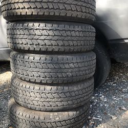 Used Tires For Sale 255/75r17