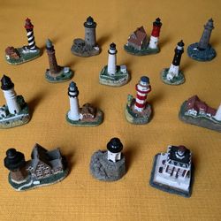 Harbour Lights Spyglass Lighthouse Collection of 14
