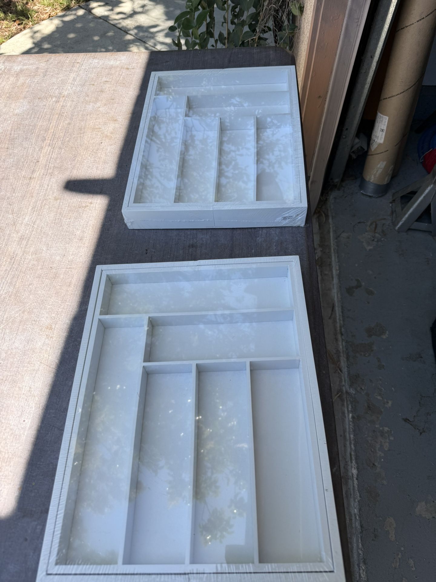 Silver Ware Drawer Inserts “New” In Plastic
