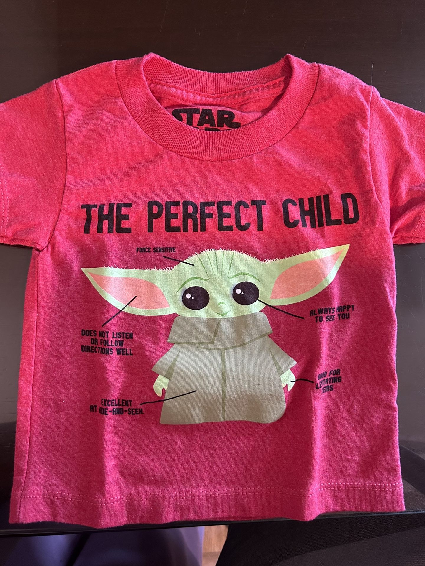 Baby Yoda Shirt 2T