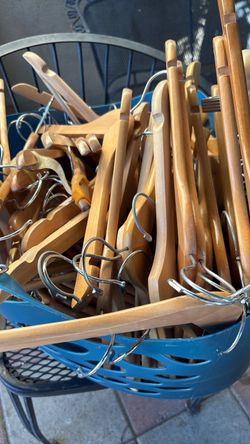 Wooden hangers