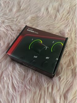 Focusrite Scarlett Solo 4th Generation