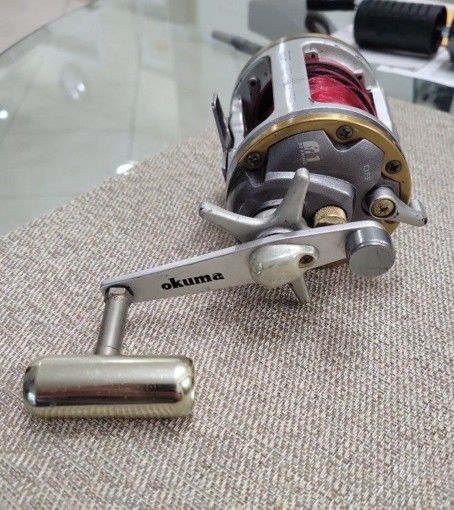 okuma av300l reel Avenger Spinning rotor and handle arm keep the reel lightweight but sturdy Avenger Reel Okuma Avenger 300l