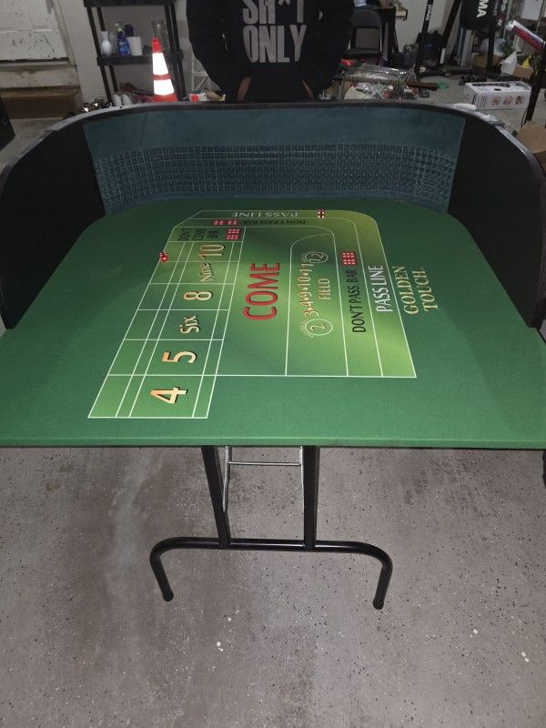 Portable Crap Table