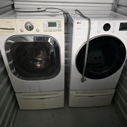 LG Steam Washer And Dryer 