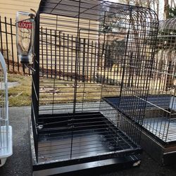 Bird Cage For Conure Cockatiel Small Parrot