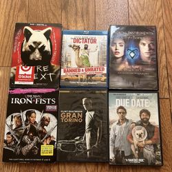 DVD Blu Ray Movies $4 Total For Everything
