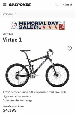 Mountain bike Felt virtue 1