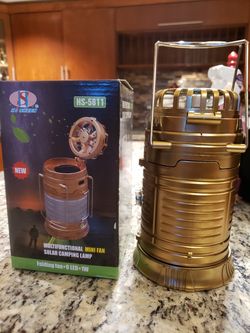 Solar Lanterns with Fan