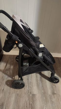 Stroller with infant car seat