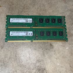 4GB x 2 (8GB Total) DDR3 2400MHz RAM Memory Modules – Used, Great Condition