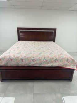 Free Cal King bed with mattress