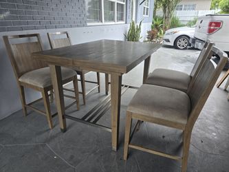 VENDO HERMOSO JUEGO DE COMEDOR DE 4 PUESTOS, MEDIDAS 36"×54" X 36" DE ALTO