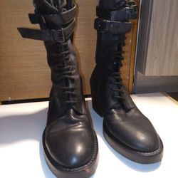 Ann Demeulemeester Archival Combat Boots