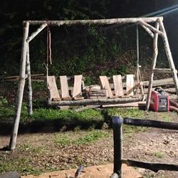 Home Made Yard Swing 