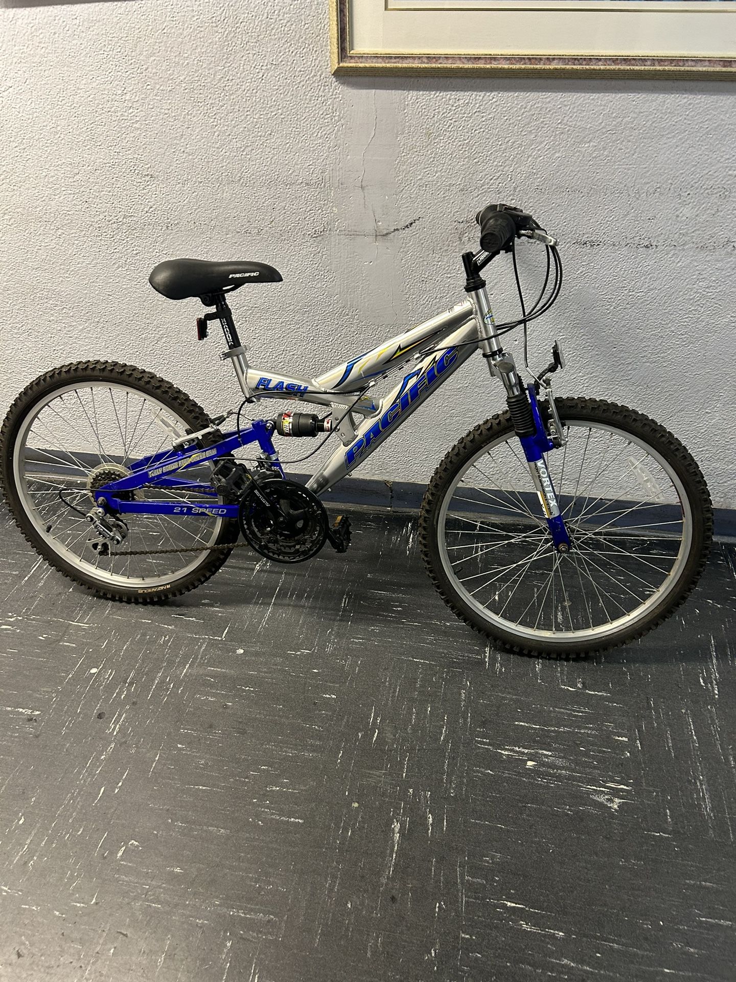 Pacific flash Mountain Kids bike. 21 speed