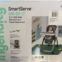 New Ingenuity  Smart Serve 4 In 1 High Chair 