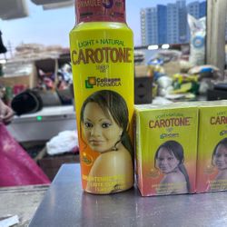 Carotone Brightening Lotion y Jabón – Fórmula con Colágeno