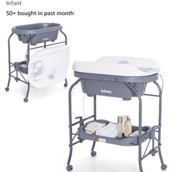 Changing Table with Bath Tub