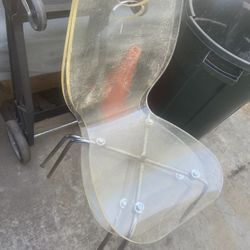 2 Acrylic Chairs