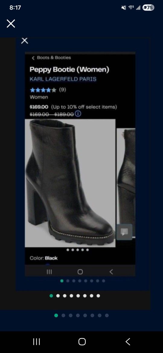 Women Karl Lagerfeld Boots 👢 ♥️