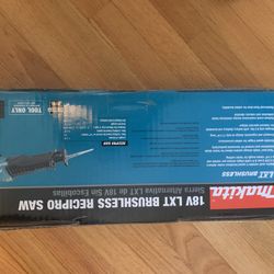 Makita 18v Brushless Recipro Saw