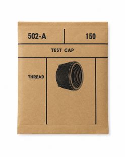 Vintage 502-A 150 Threaded Test Cap Plumbing / Pressure Test Fitting