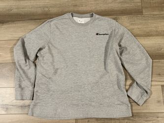 Champion Vintage Men’s Gray Crewneck Sweatshirt Size XL