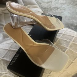 Zapatos Trasparentes Elegantes 